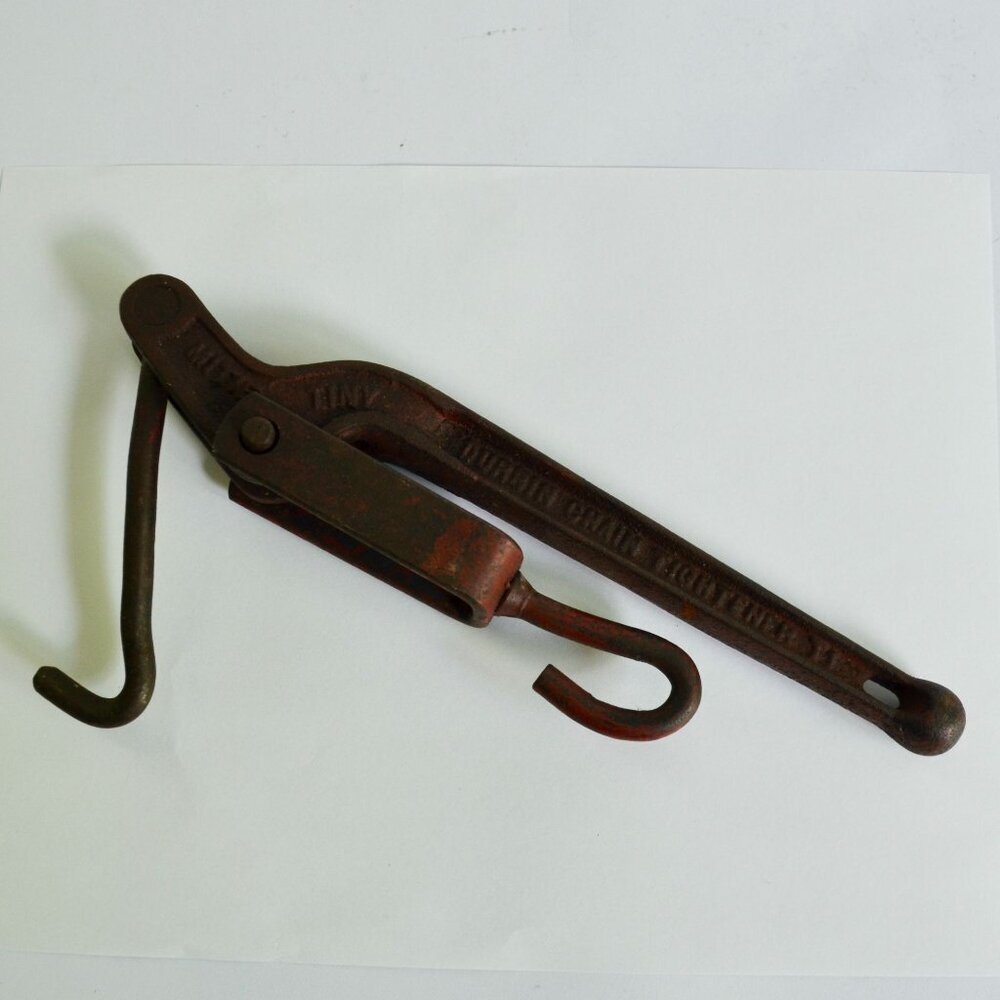 Vintage Durbin Tiny Mitie Chain Tightener Durco St Louis Chain Binder